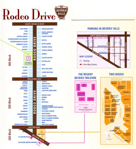 rodeo drive map.